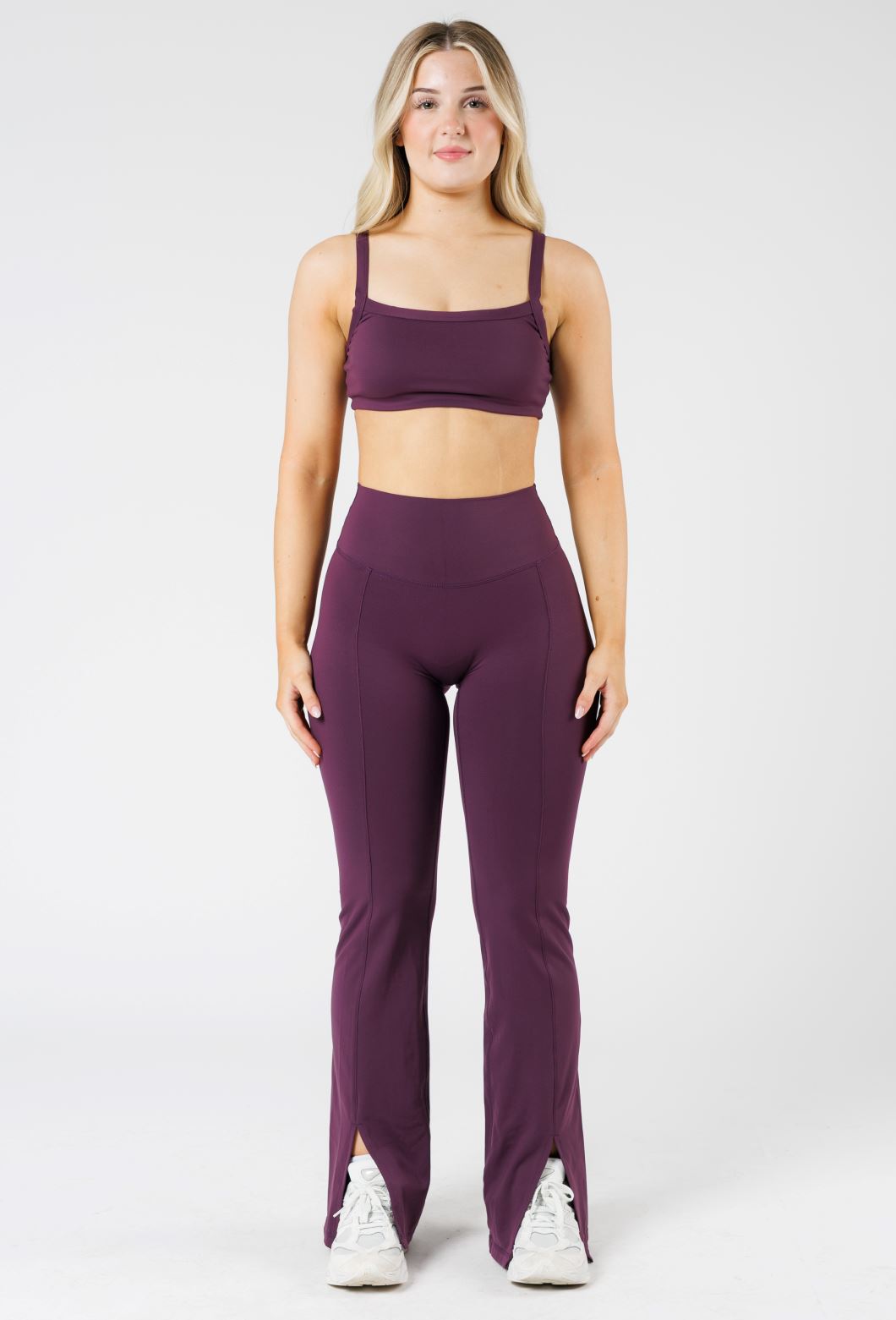 FormLux Original Sculptseam™ Plus Flare Legging 32" Wildberry Leggings/Joggers Paragon Fitwear 