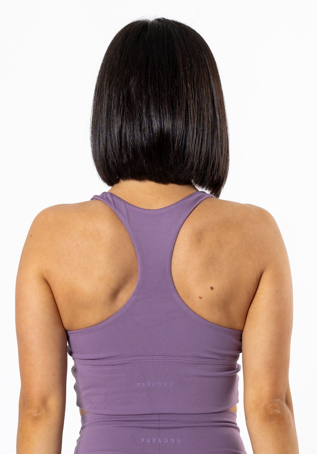 Reluna Ruched Bra Mauve Sports Bras Paragon Fitwear 