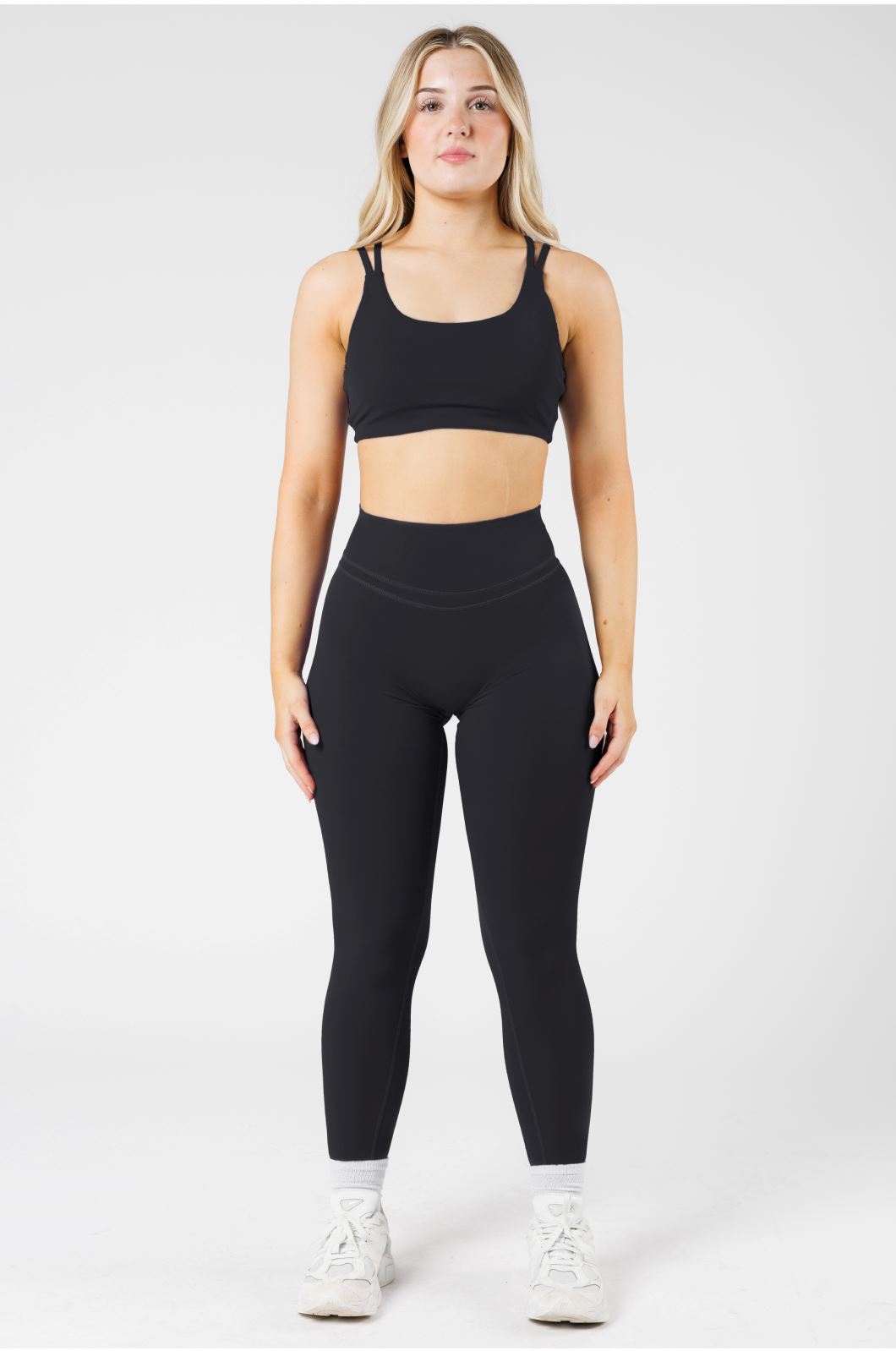 RecStretch Levitate Sculptseam® Plus Legging Black Leggings/Joggers Paragon Fitwear 