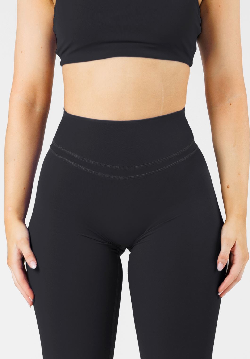 RecStretch Levitate Sculptseam® Plus Legging Black Leggings/Joggers Paragon Fitwear 