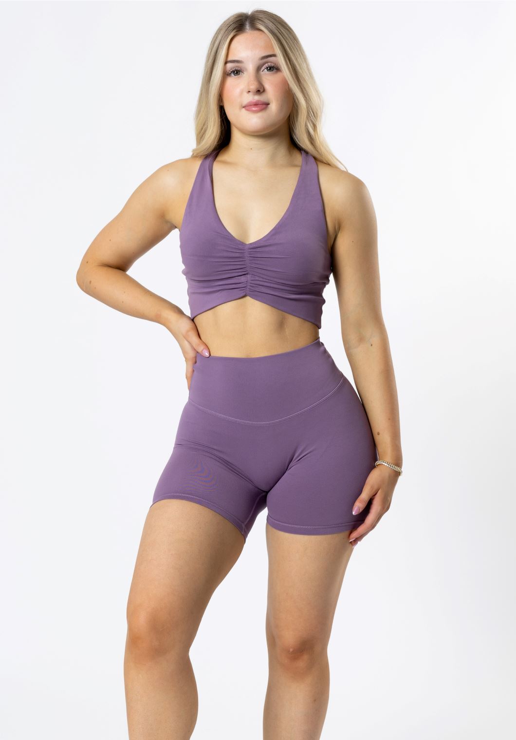 Reluna Original Sculptseam™ Plus Short Mauve Shorts Paragon Fitwear 