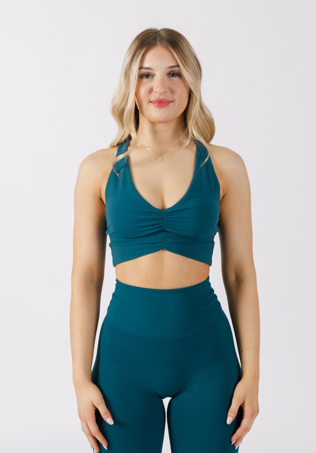 UltraLux Ruched Bra Monolith Sports Bras Paragon Fitwear 