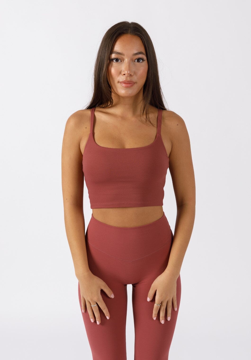 RecStretch Essential Brami Strawberry Quartz Tops/Tanks Paragon Fitwear 