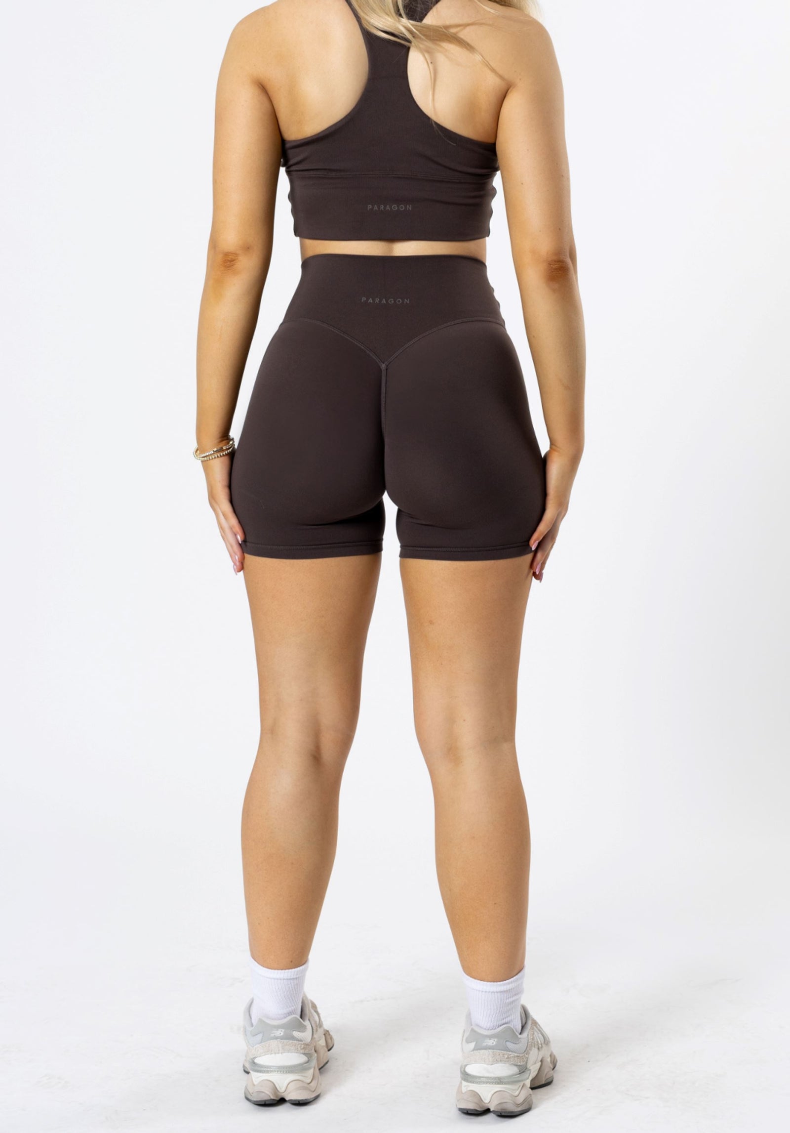 Reluna Original Sculptseam™ Plus Short Espresso Shorts Paragon Fitwear 