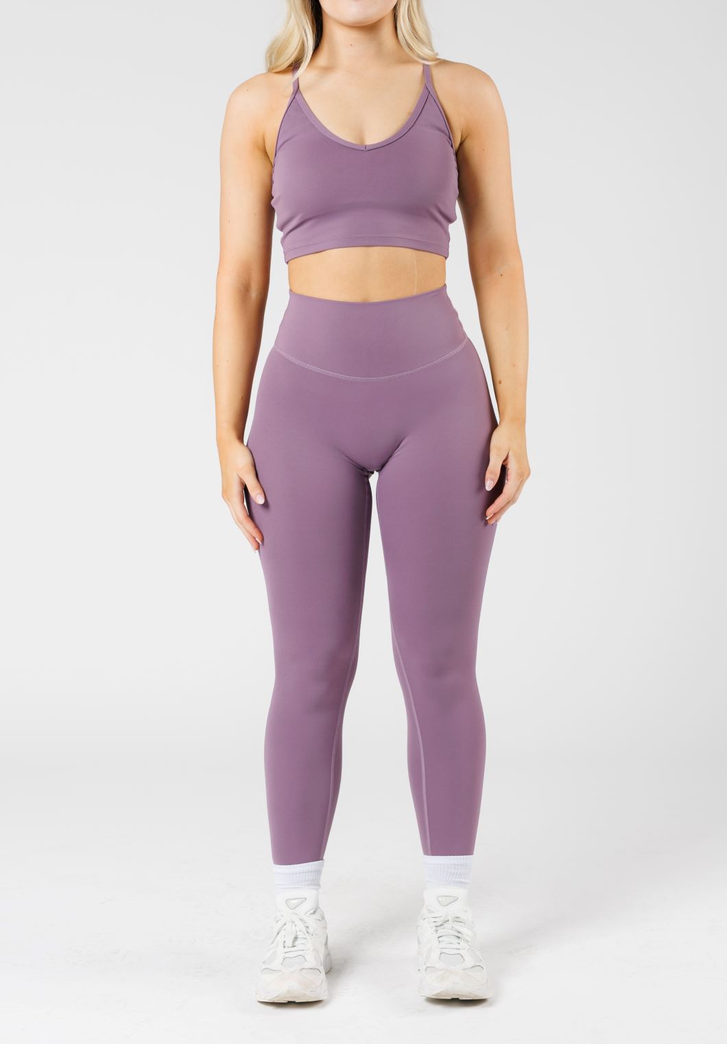 RecStretch Original Sculptseam® Plus Legging Mauve Leggings/Joggers Paragon Fitwear 