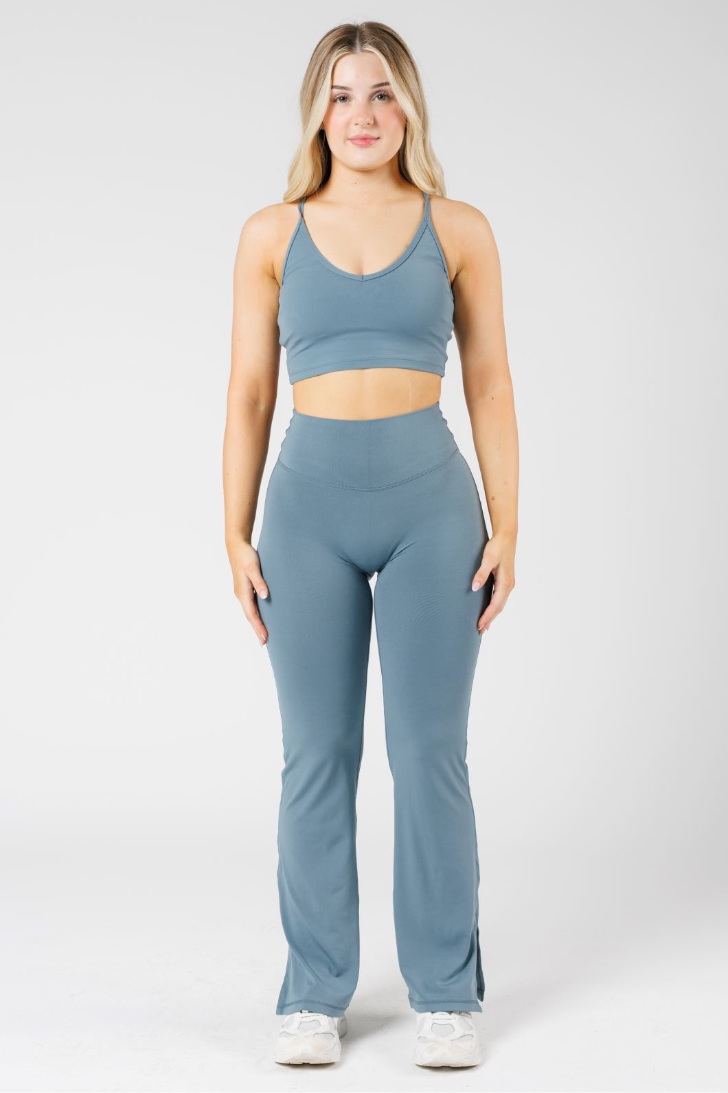 Reluna Original Sculptseam® Flare 31" Slate Leggings/Joggers Paragon Fitwear 