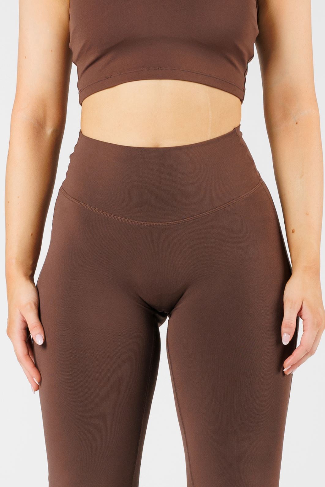 Reluna Original Sculptseam® Flare 31" Walnut Leggings/Joggers Paragon Fitwear 