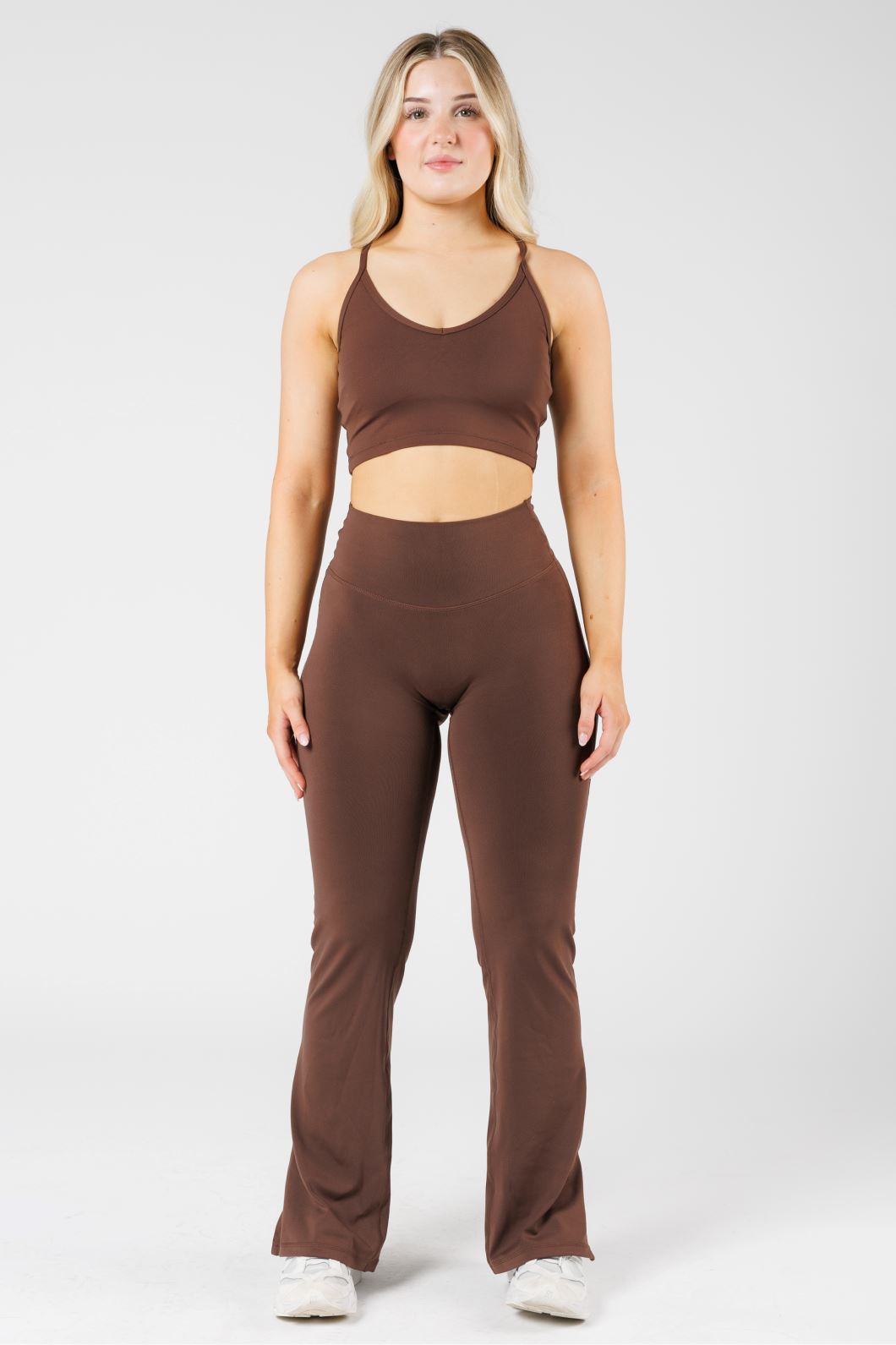 Reluna Original Sculptseam® Flare 31" Walnut Leggings/Joggers Paragon Fitwear 