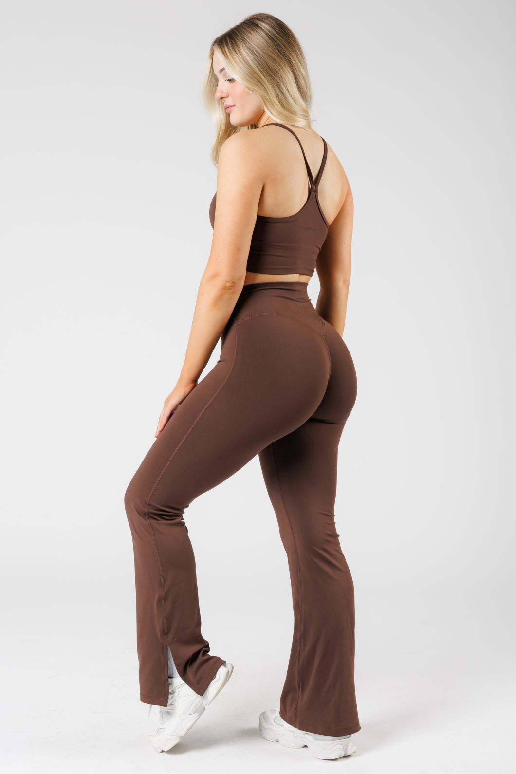 Reluna Original Sculptseam® Flare 31" Walnut Leggings/Joggers Paragon Fitwear 