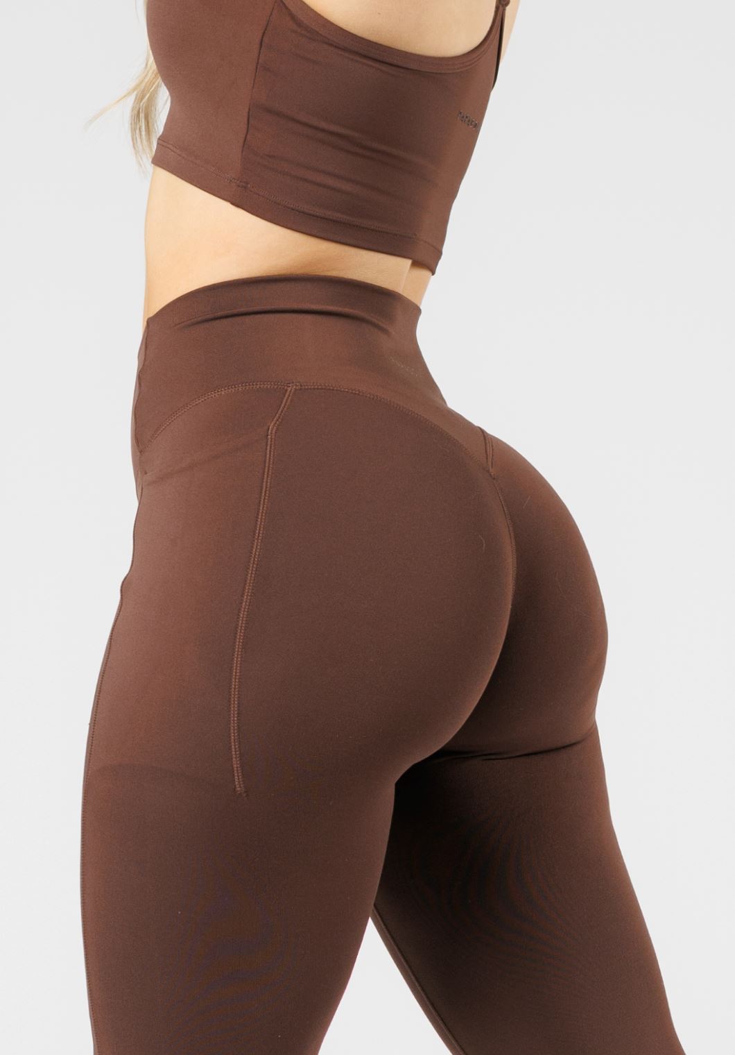 Reluna Original Sculptseam® Pocket Legging Walnut Leggings/Joggers Paragon Fitwear 