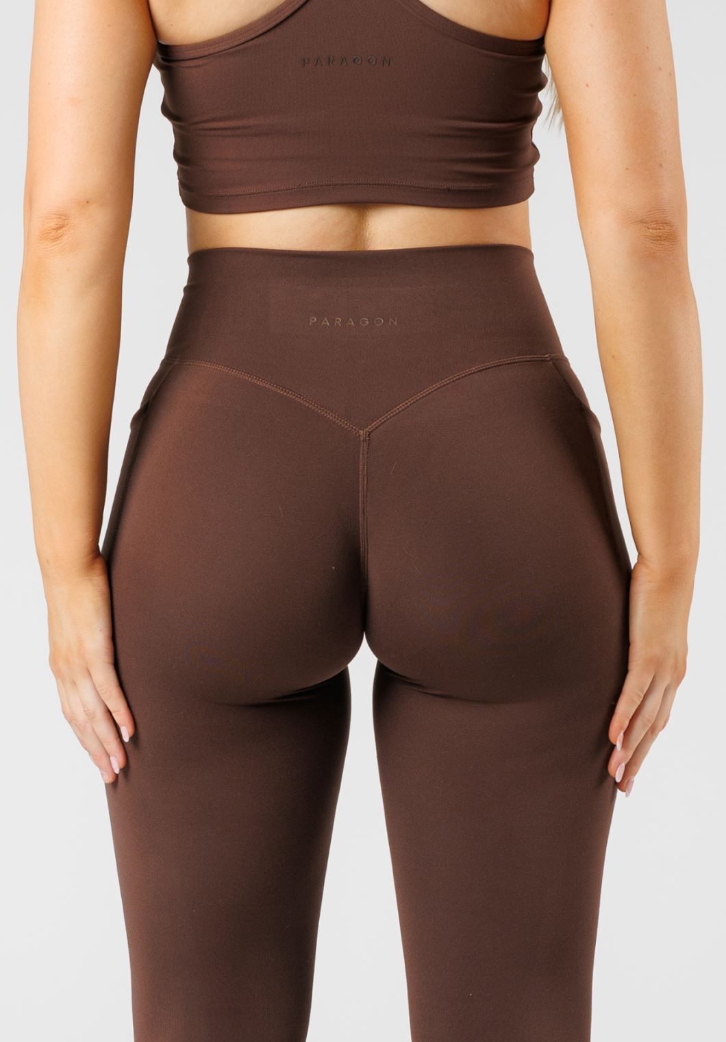 Reluna Original Sculptseam® Pocket Legging Walnut Leggings/Joggers Paragon Fitwear 