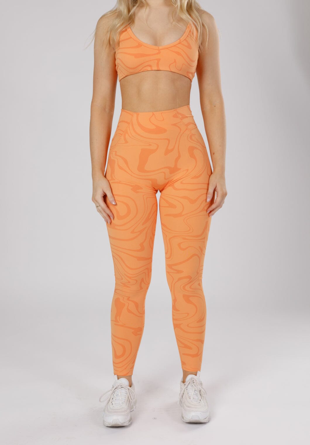 RecStretch DesB High Flow Sculptseam Plus Legging Creamsicle Leggings/Joggers Paragon Fitwear 