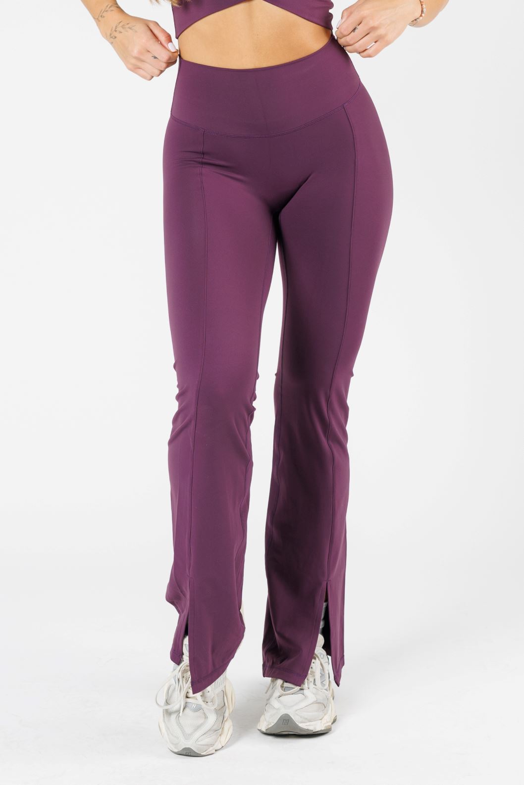 FormLux Original Sculptseam™ Plus Flare Legging 32" Wildberry Leggings/Joggers Paragon Fitwear 