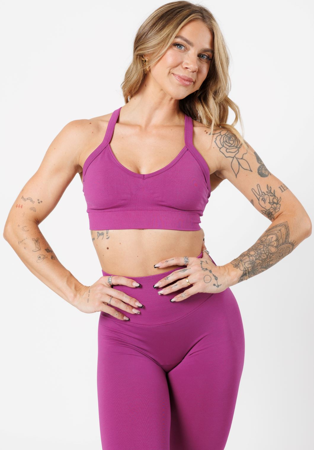 CurveFlex Rib Contour Seamless Bra Turbo Sports Bras Paragon Fitwear 