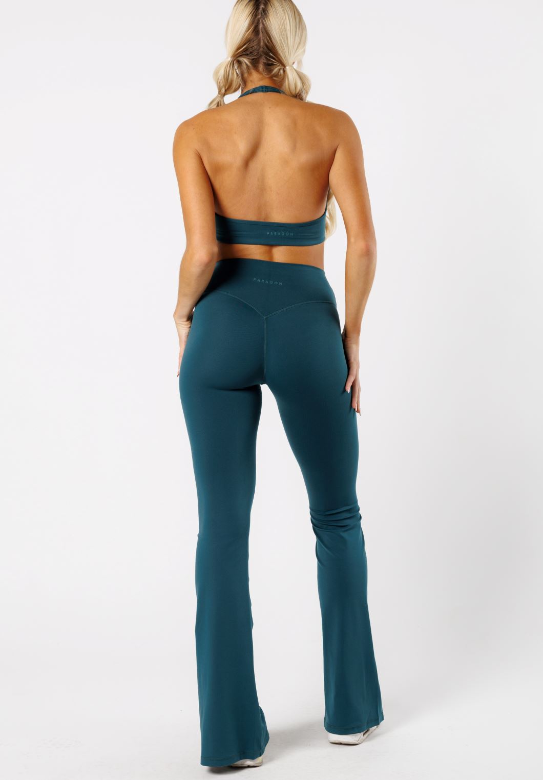 Reluna Front Slit Sculptseam® Flare Leggings 34" Serpentine Leggings/Joggers Paragon Fitwear 