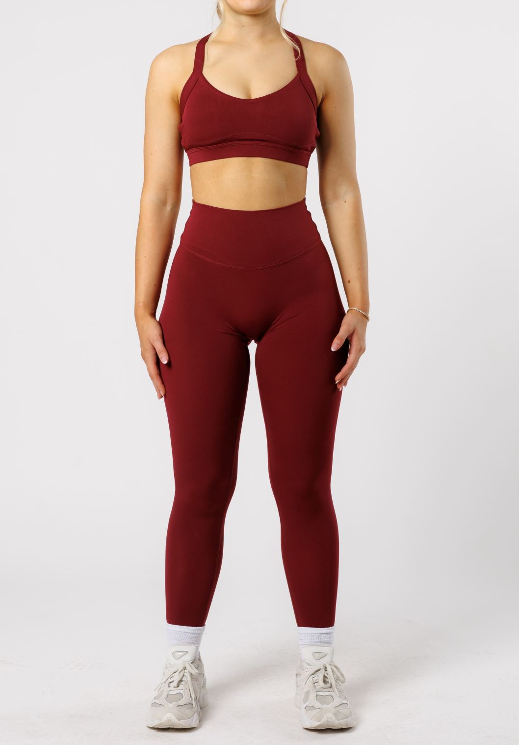 Reluna Original Sculptseam® Legging Red Velvet Leggings/Joggers Paragon Fitwear 