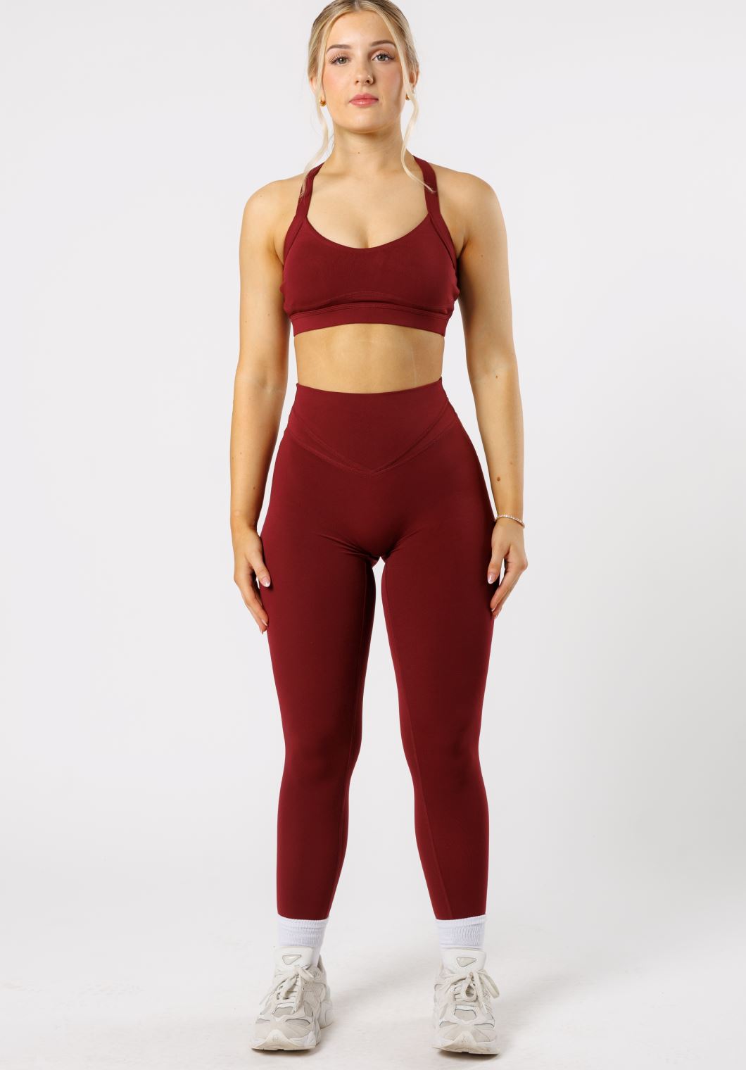 Reluna Icon Sculptseam® Plus Legging Red Velvet Leggings/Joggers Paragon Fitwear 