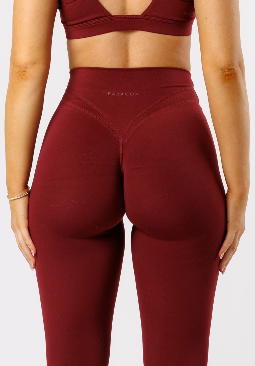 Reluna Icon Sculptseam® Plus Legging Red Velvet Leggings/Joggers Paragon Fitwear 