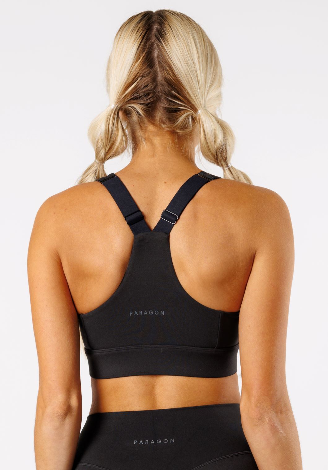 Reluna Refined Square Bra Black Sports Bras Paragon Fitwear 