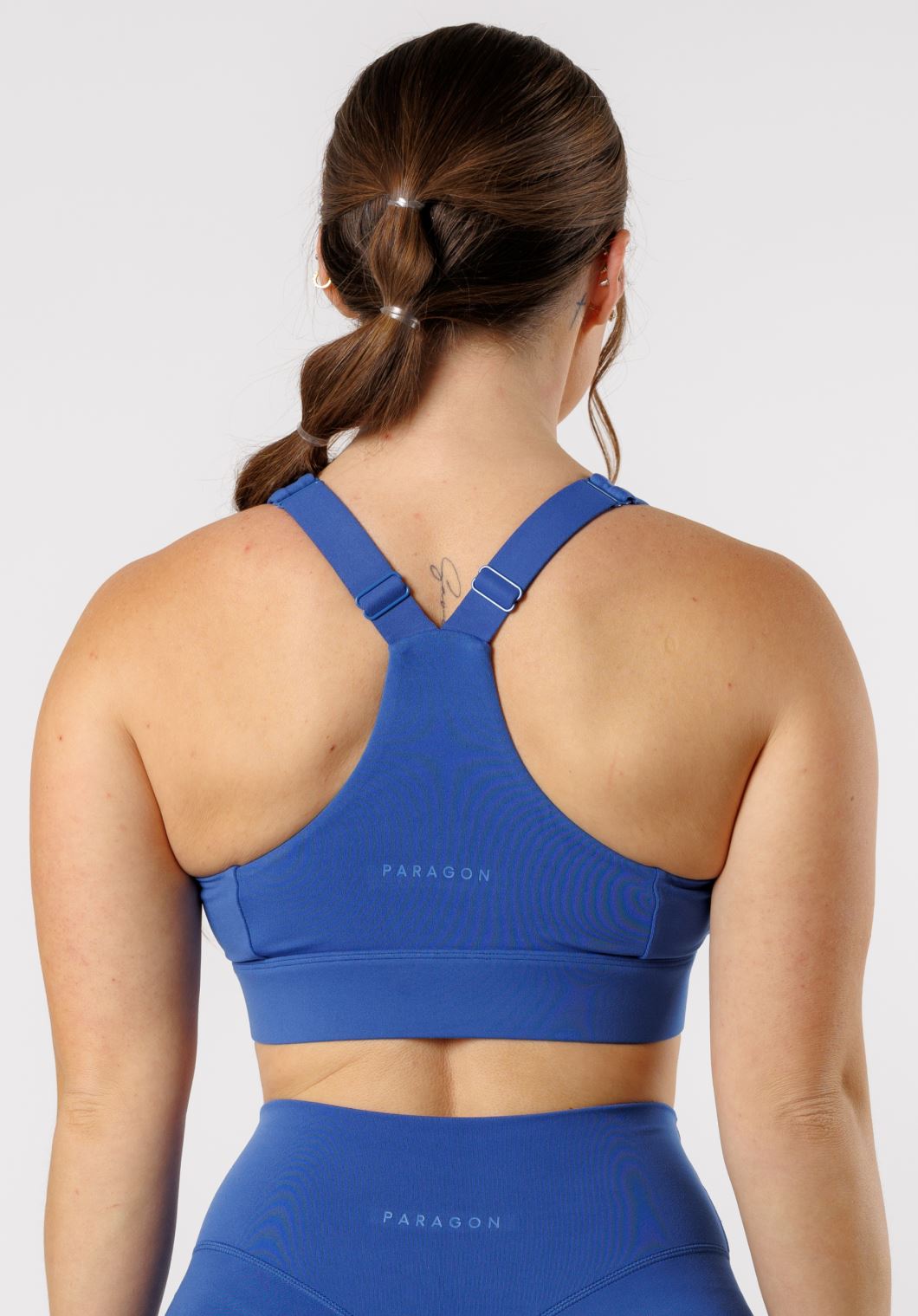 Reluna Refined Square Bra Denim Blue Sports Bras Paragon Fitwear 