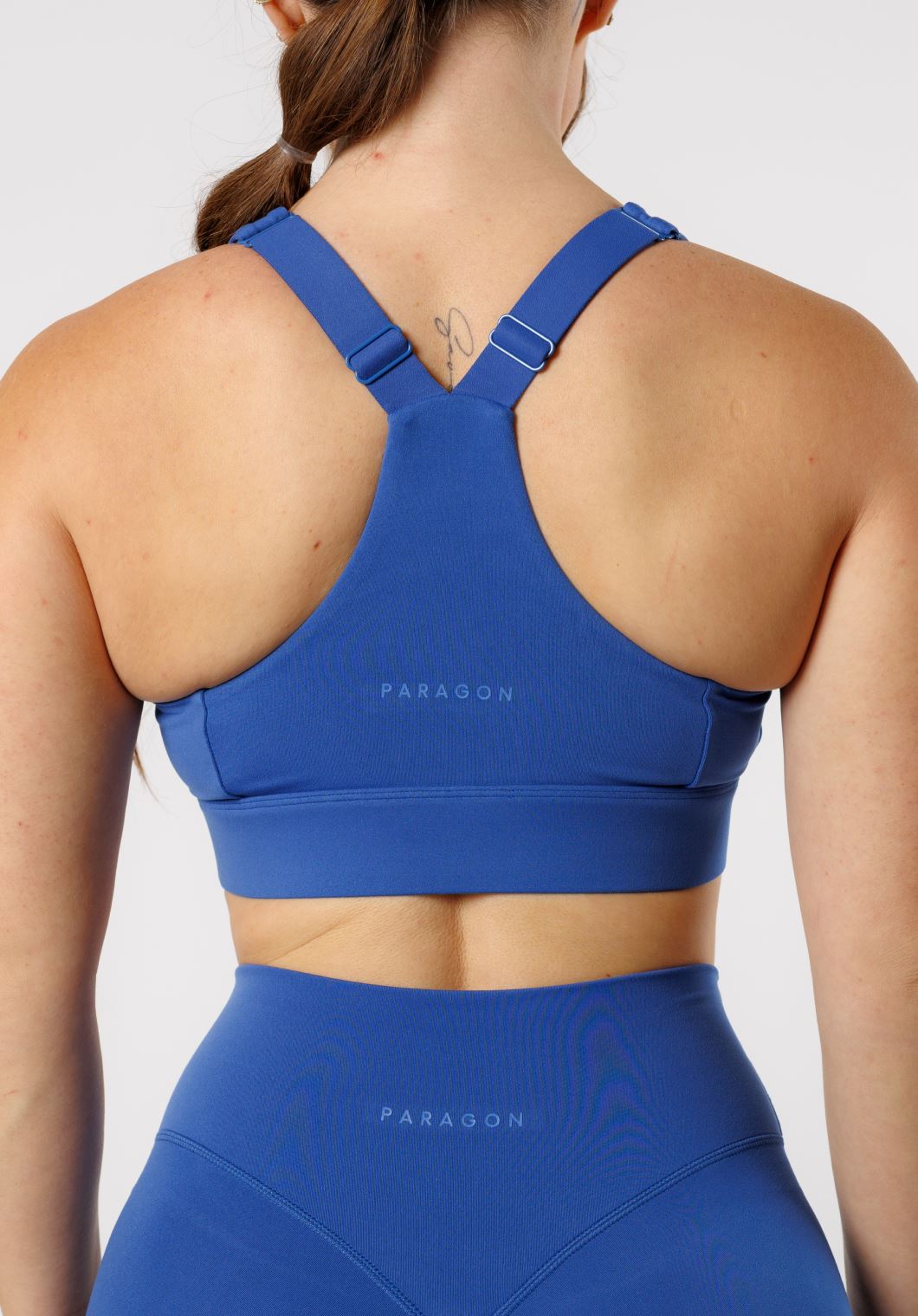 Reluna Refined Square Bra Denim Blue Sports Bras Paragon Fitwear 