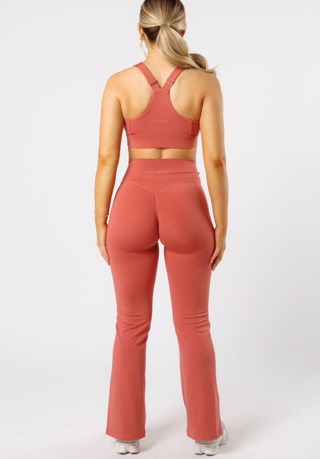 Reluna Front Slit Sculptseam® Flare Leggings 31" Terra Leggings/Joggers Paragon Fitwear 