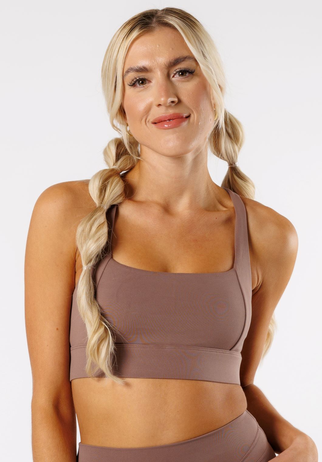 Reluna Refined Square Bra Mushroon Sports Bras Paragon Fitwear 