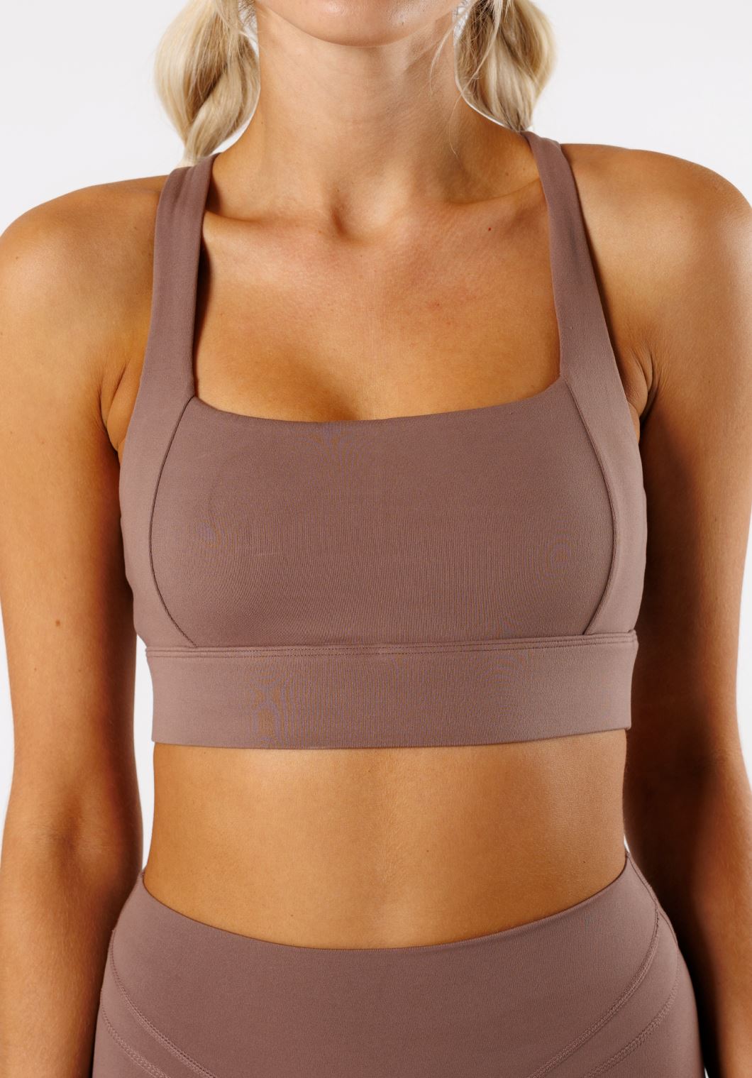 Reluna Refined Square Bra Mushroon Sports Bras Paragon Fitwear 