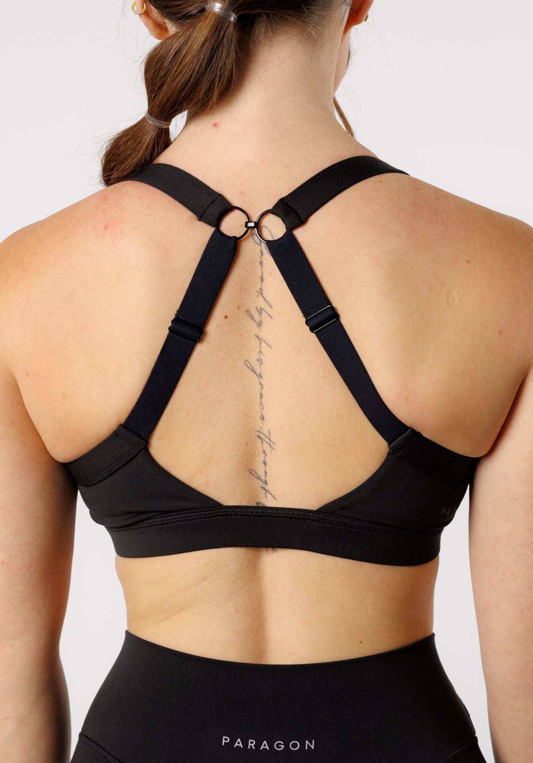 Reluna Gemini Bra Black Sports Bras Paragon Fitwear 