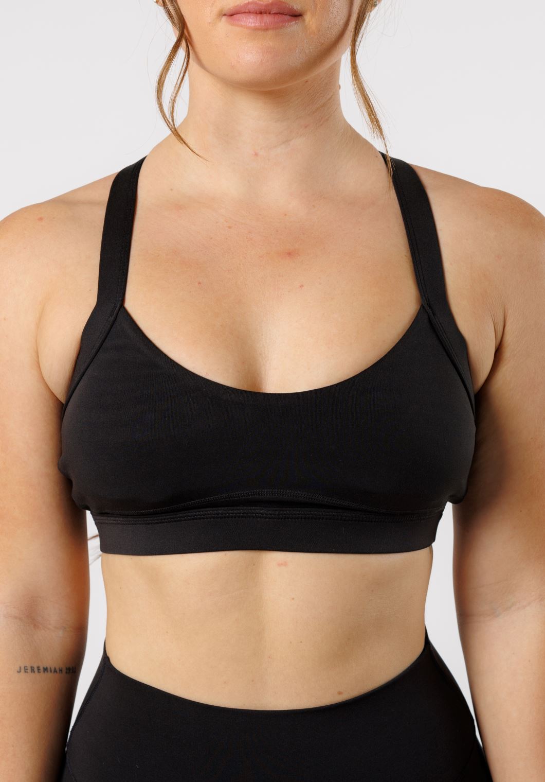 Reluna Gemini Bra Black Sports Bras Paragon Fitwear 