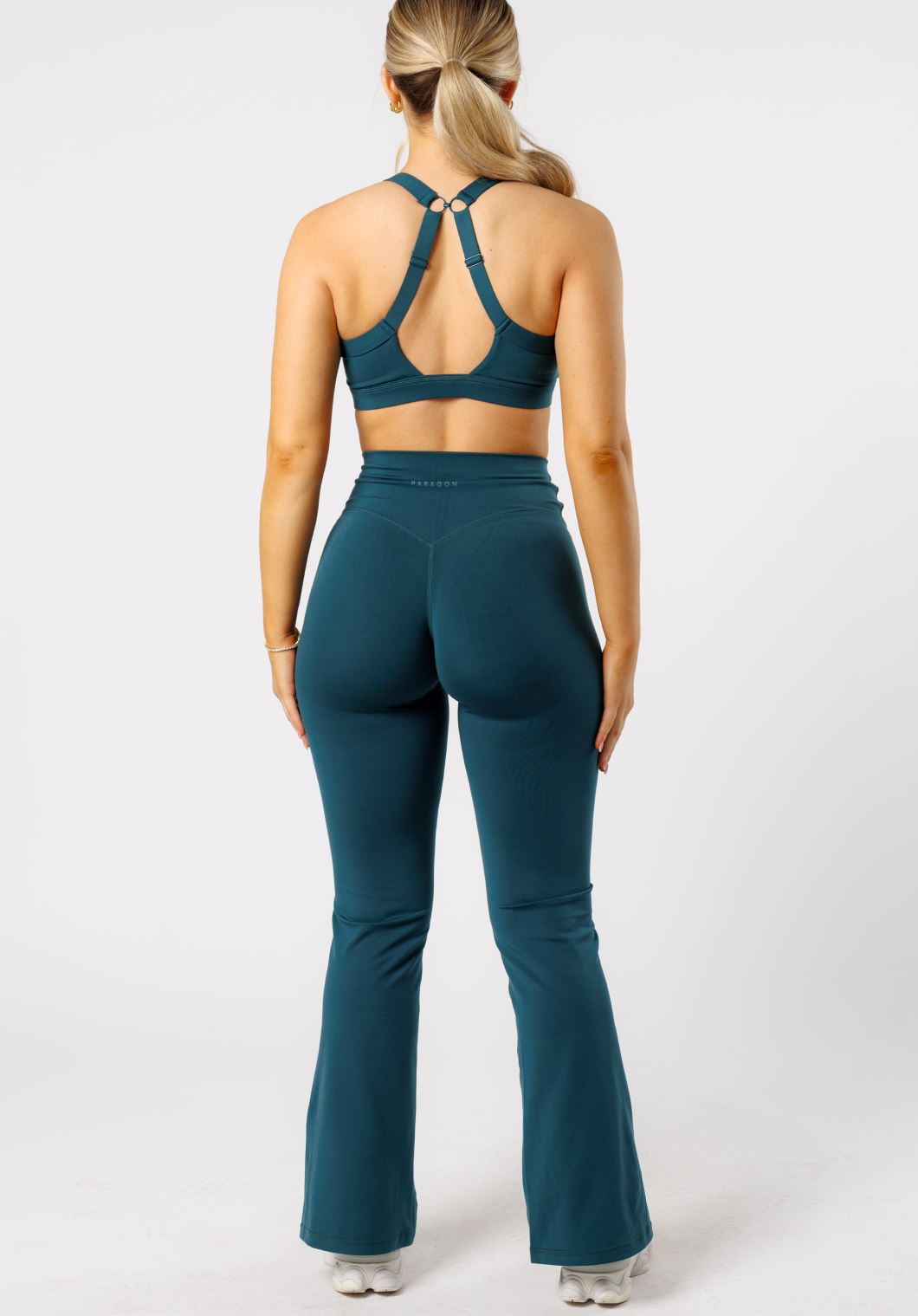 Reluna Front Slit Sculptseam® Flare Leggings 31" Serpentine Leggings/Joggers Paragon Fitwear 