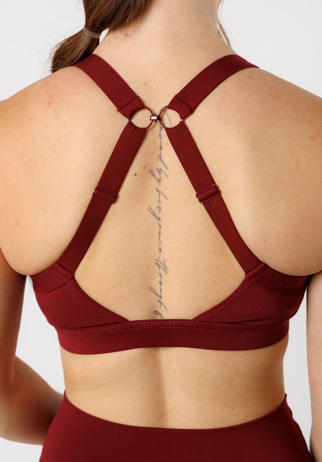 Reluna Gemini Bra Red Velvet Sports Bras Paragon Fitwear 