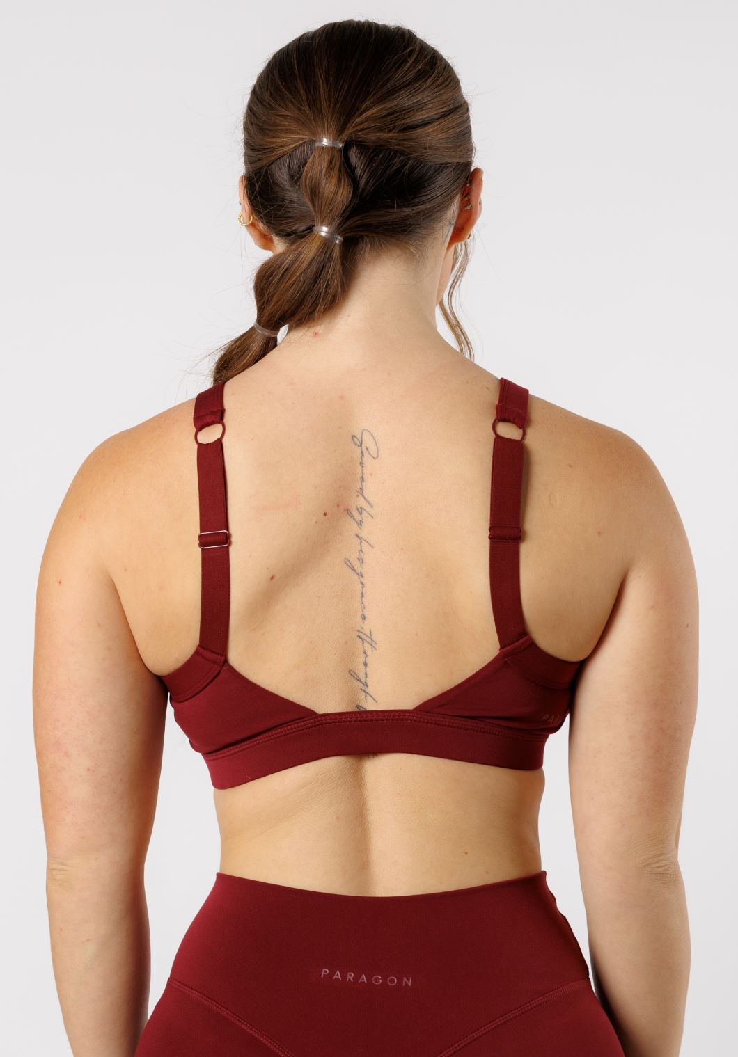 Reluna Gemini Bra Red Velvet Sports Bras Paragon Fitwear 