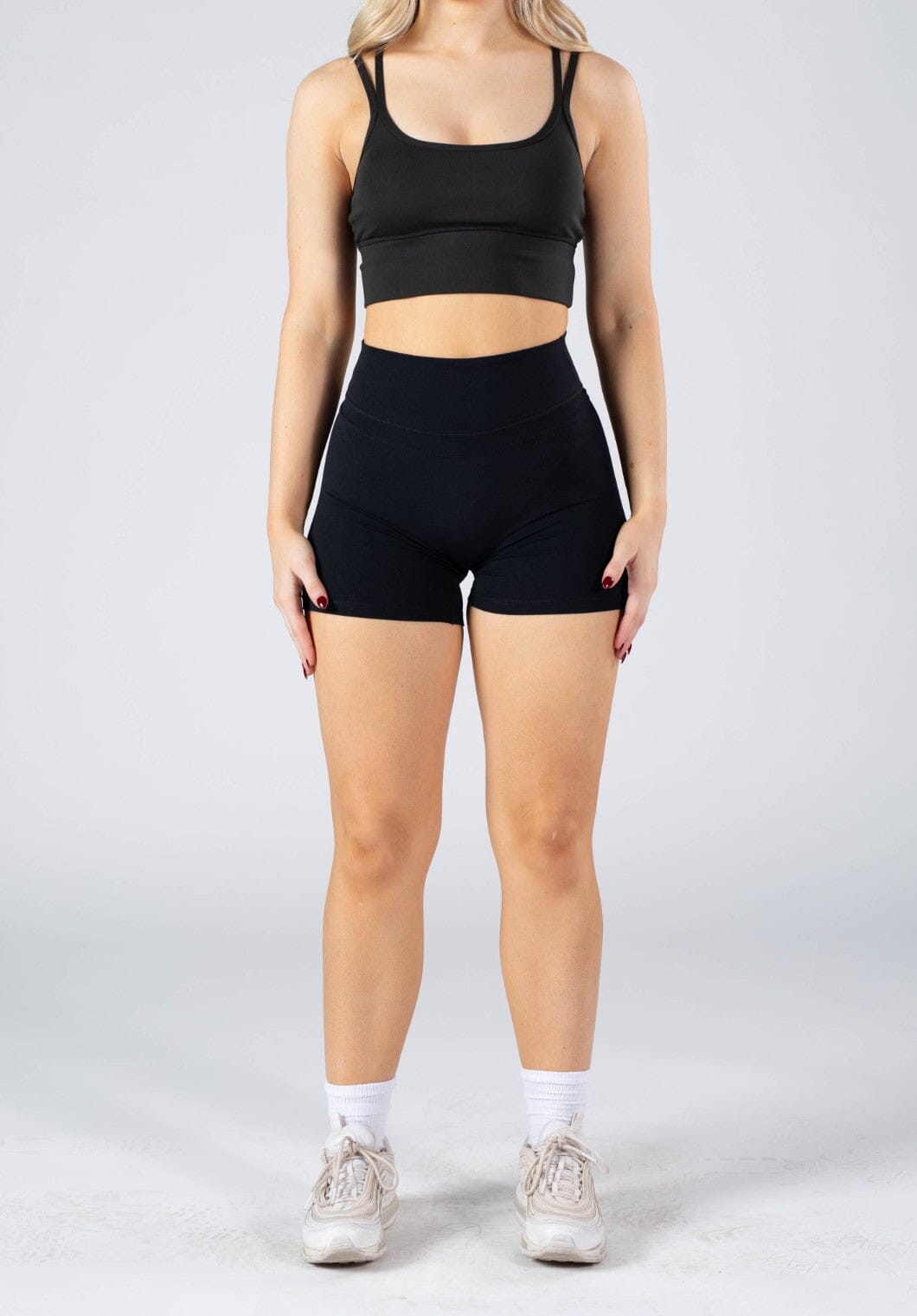 RecStretch™ Levitate Sculptseam Plus™ Short Black Shorts Paragon Fitwear 