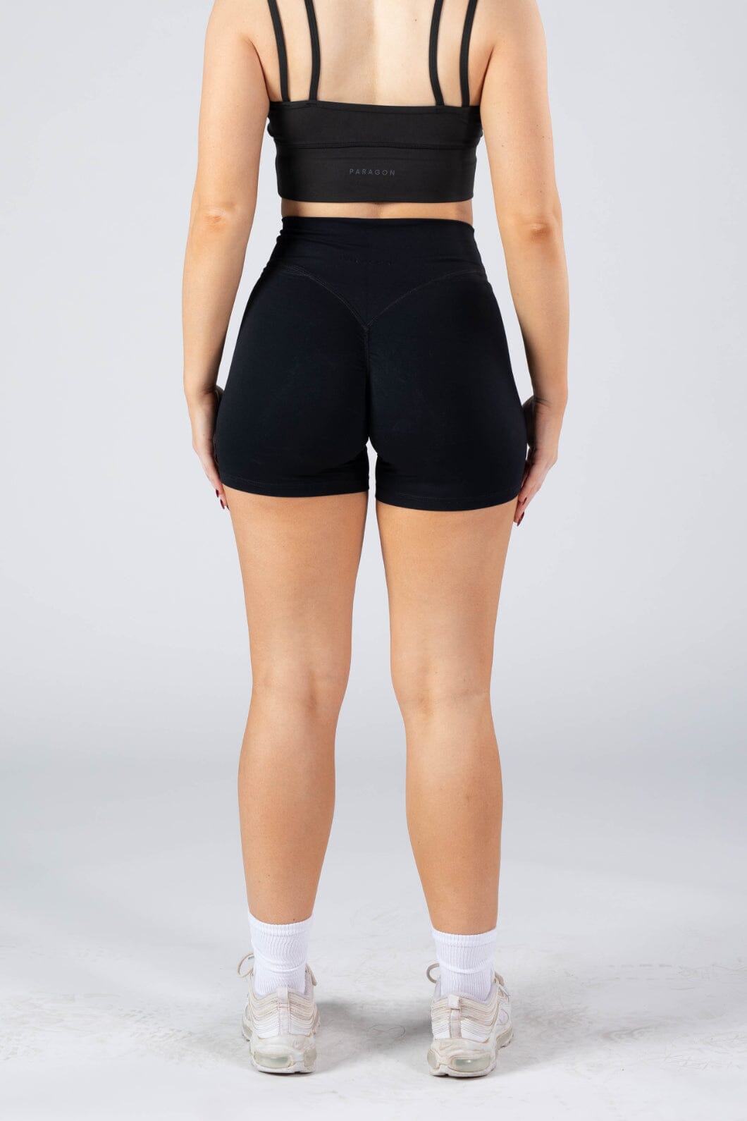 RecStretch™ Levitate Sculptseam Plus™ Short Black Shorts Paragon Fitwear 