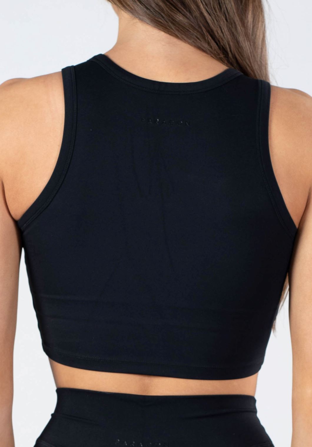 RecStretch™ Classic Crop Black Tops/Tanks Paragon Fitwear 