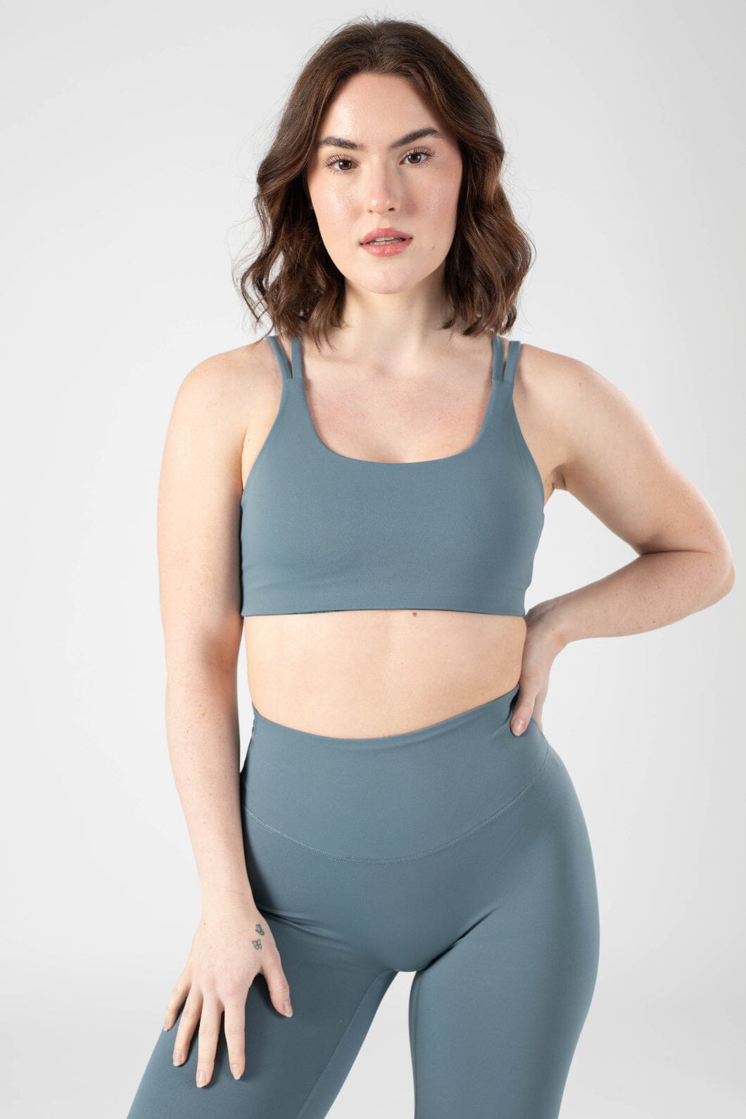 RecStretch Radiate Bra Slate Sports Bras Paragon Fitwear 