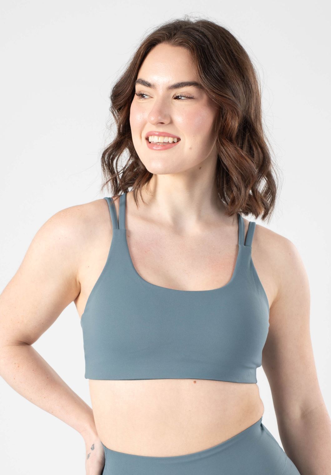 RecStretch Radiate Bra Slate Sports Bras Paragon Fitwear 