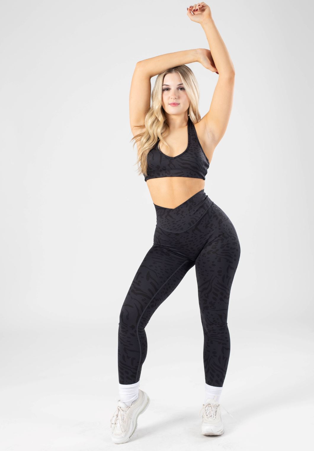 Reluna Crossover Sculptseam Legging Panther Leggings/Joggers Paragon Fitwear 