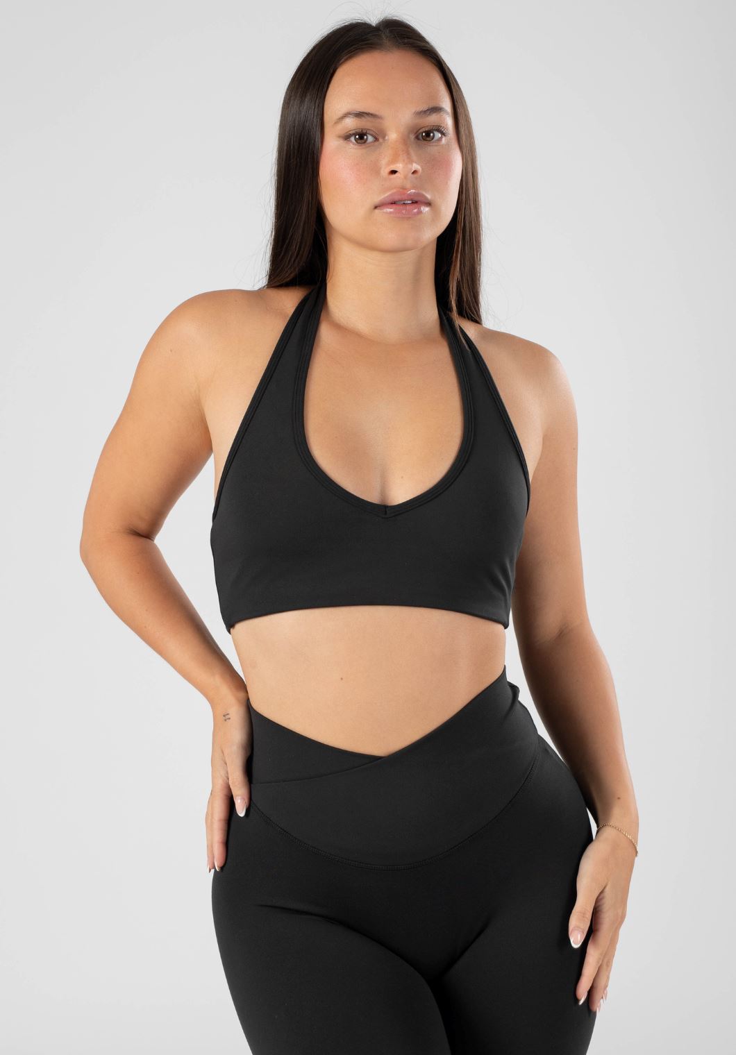 Reluna Back Day Bra Black Sports Bras Paragon Fitwear 