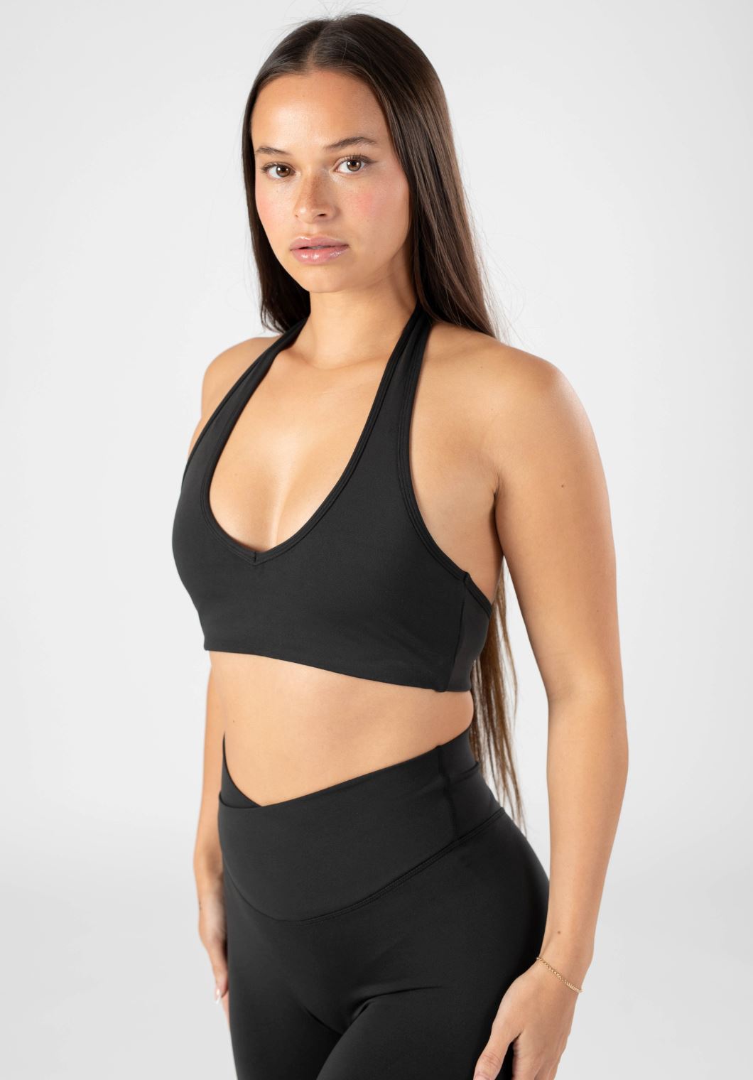 Reluna Back Day Bra Black Sports Bras Paragon Fitwear 