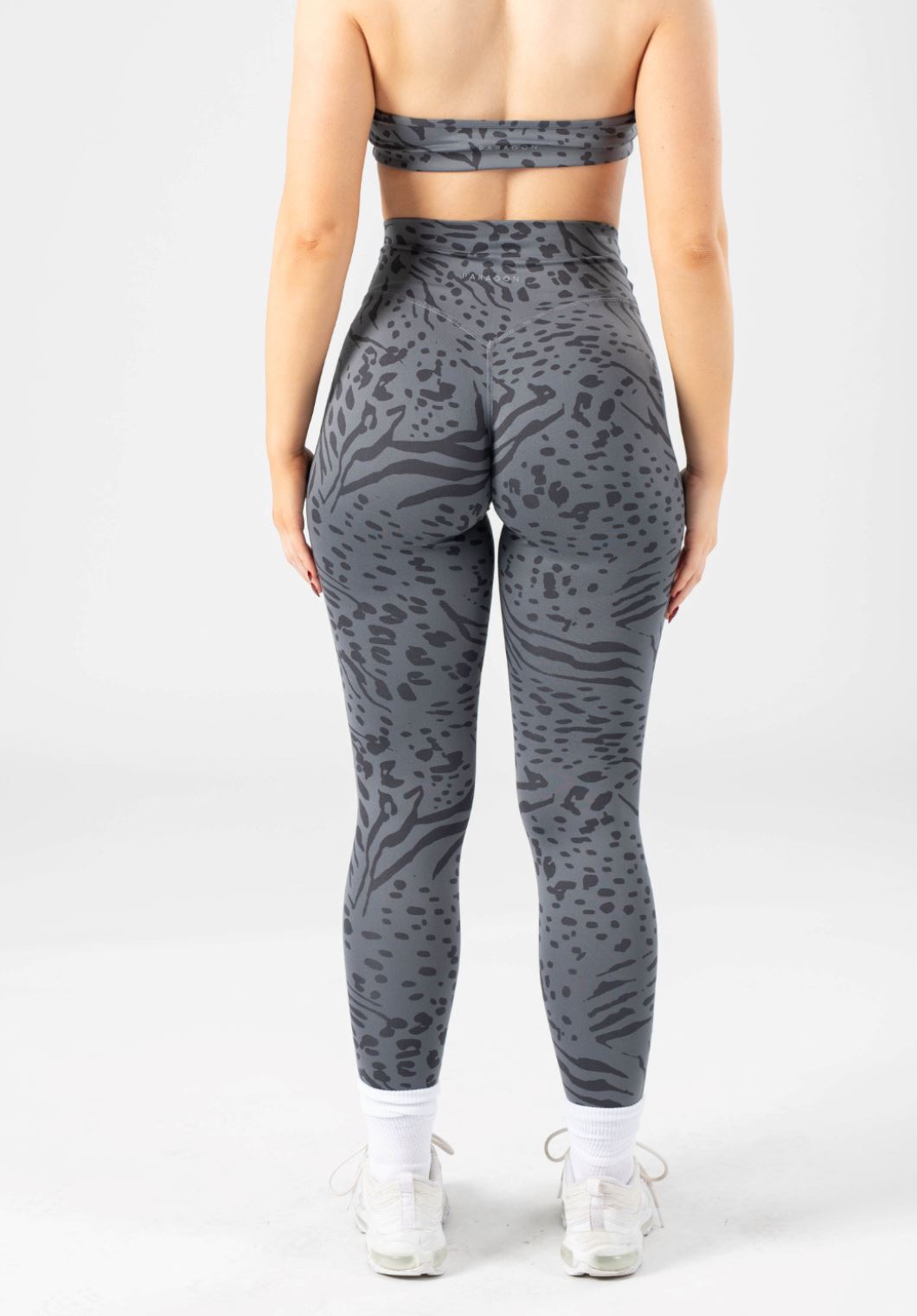 Reluna Original Sculptseam Legging Grey Tiger Leggings/Joggers Paragon Fitwear 