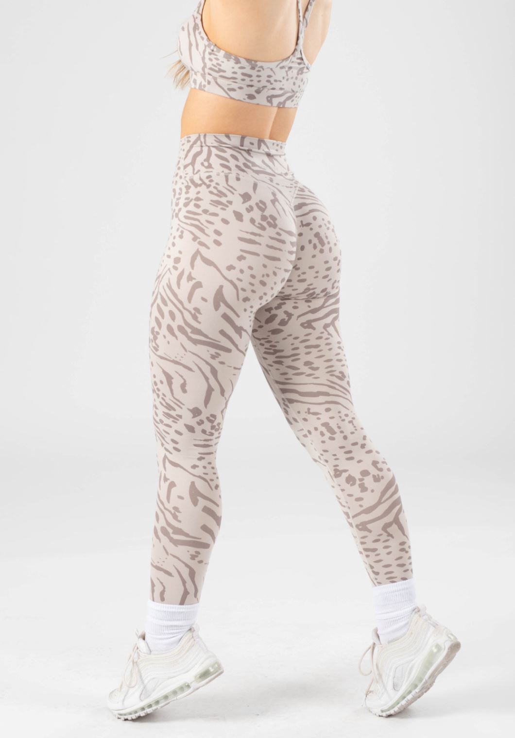 Reluna Original Sculptseam Legging Snow Leopard Leggings/Joggers Paragon Fitwear 