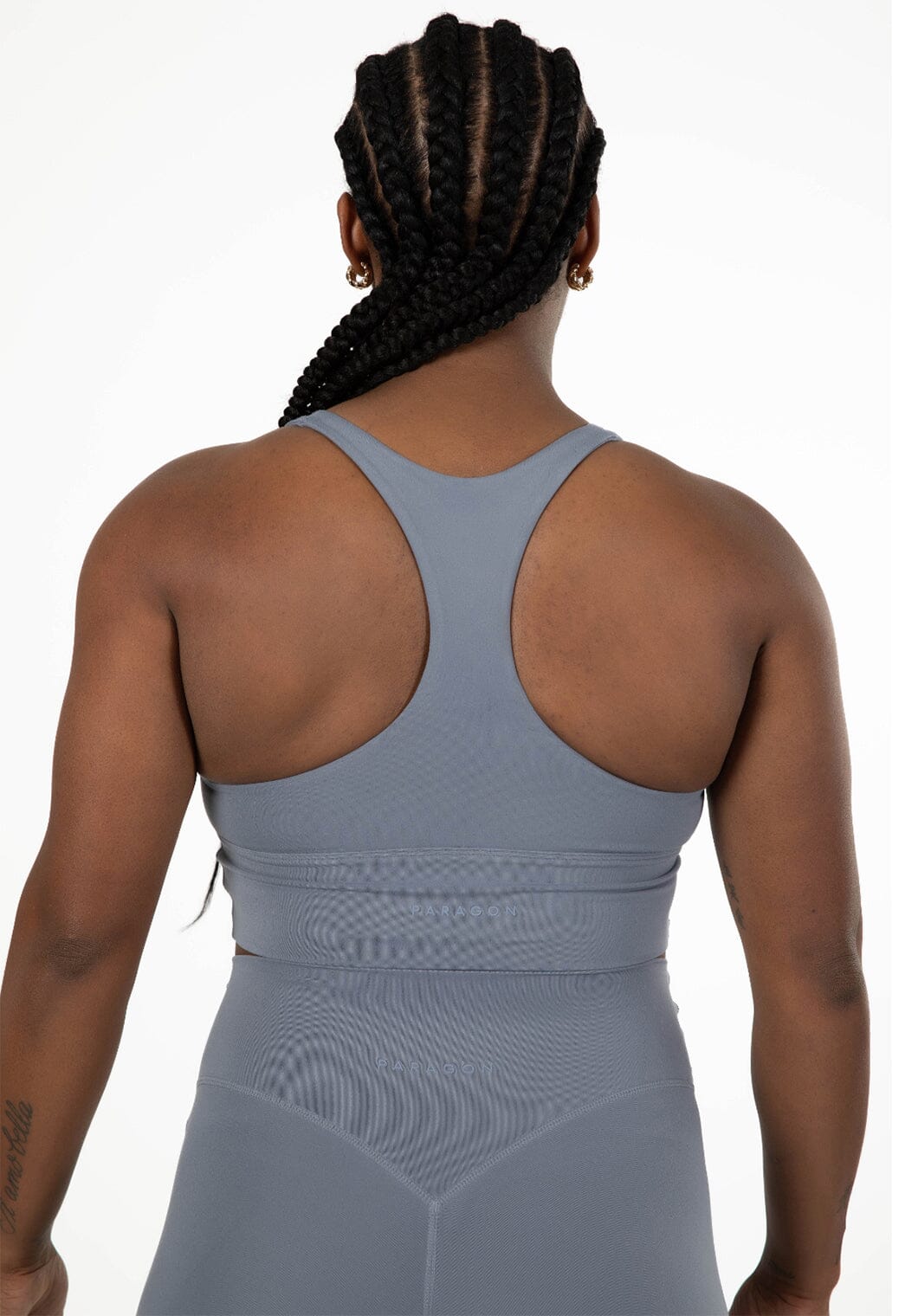 Reluna Ruched Bra Stone Sports Bras Paragon Fitwear 