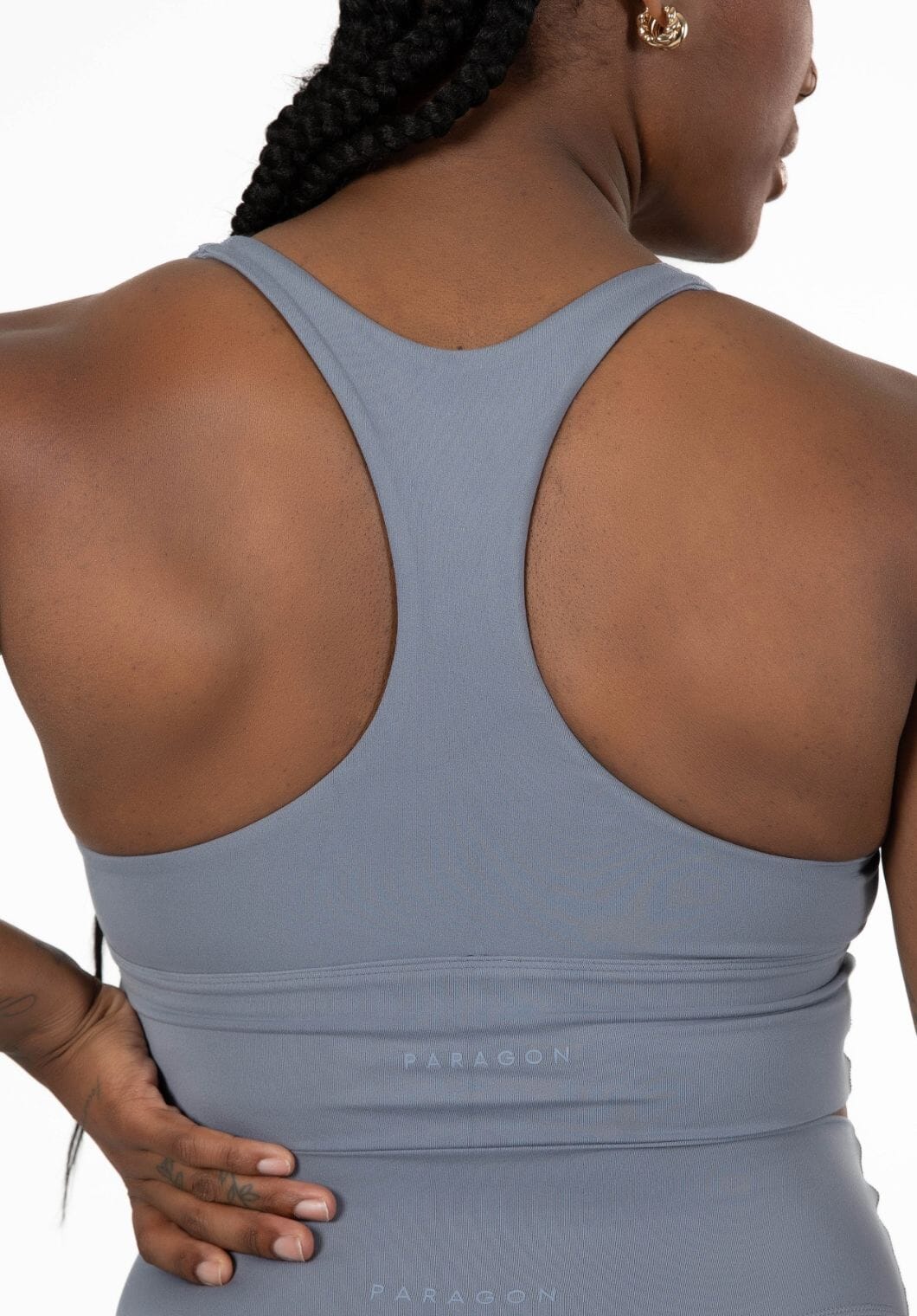 Reluna Ruched Bra Stone Sports Bras Paragon Fitwear 