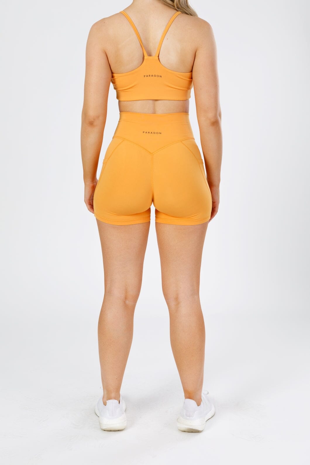 Reluna Sculptseam Pocket Short Citrus Shorts Paragon Fitwear 