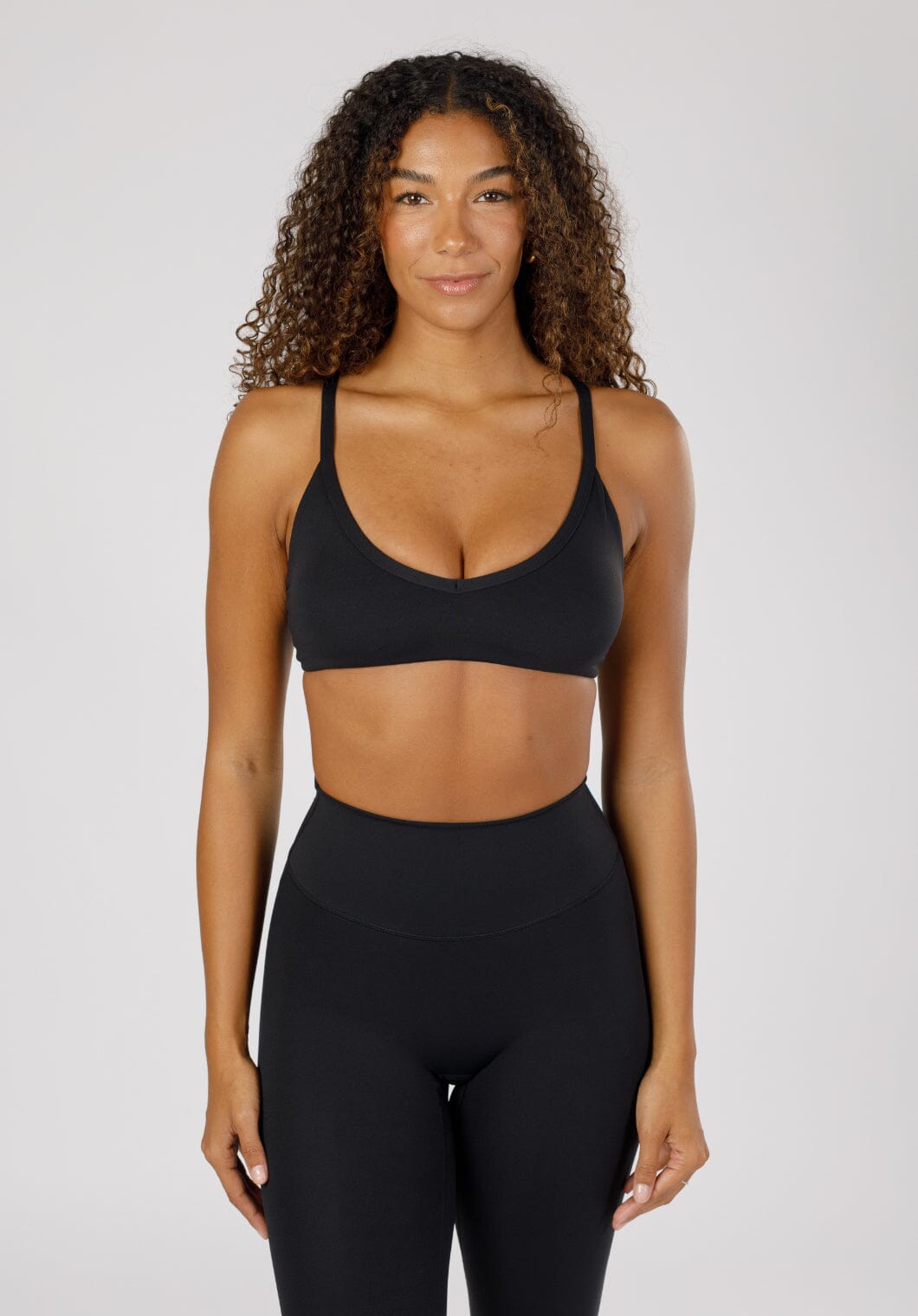 RecStretch DesB Everywhere Bralette Black Sports Bras Paragon Fitwear 