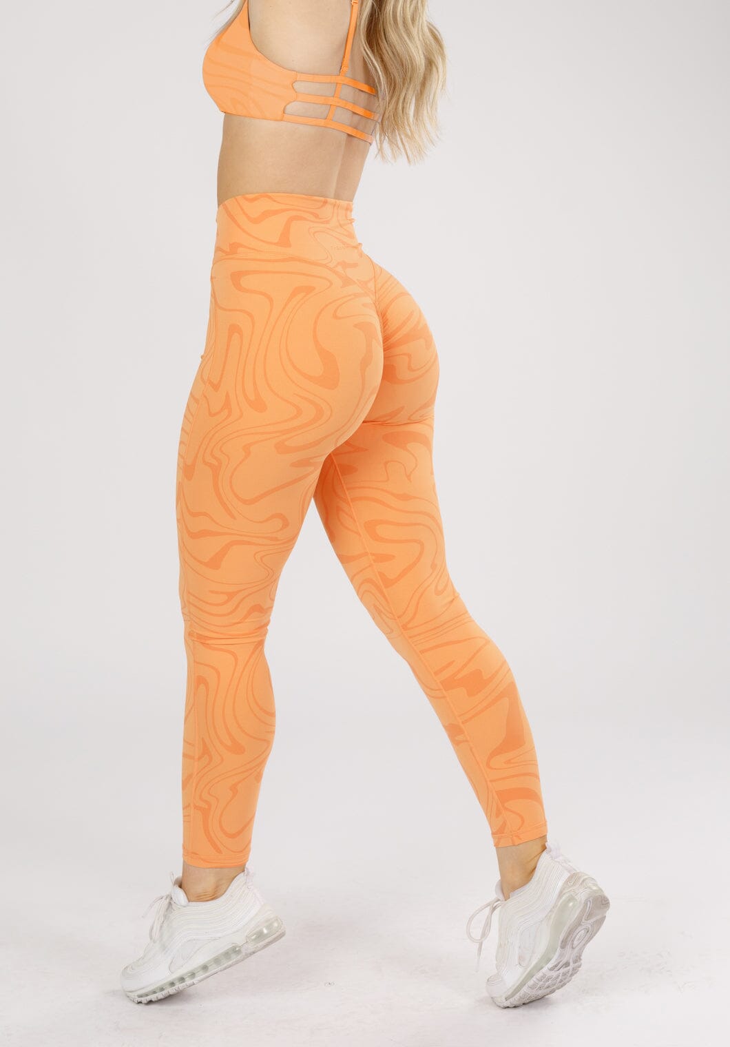 RecStretch DesB High Flow Sculptseam Plus Legging Creamsicle Leggings/Joggers Paragon Fitwear 