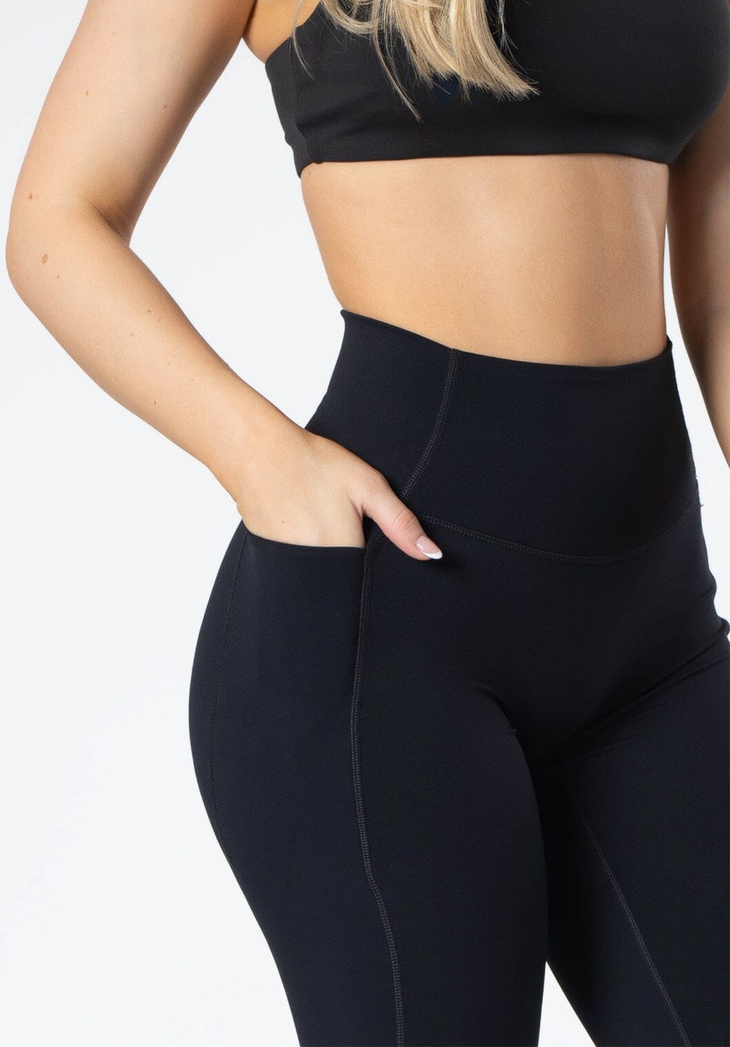 RecStretch Original Sculptseam Plus™ Pocket Legging Black Leggings/Joggers Paragon Fitwear 