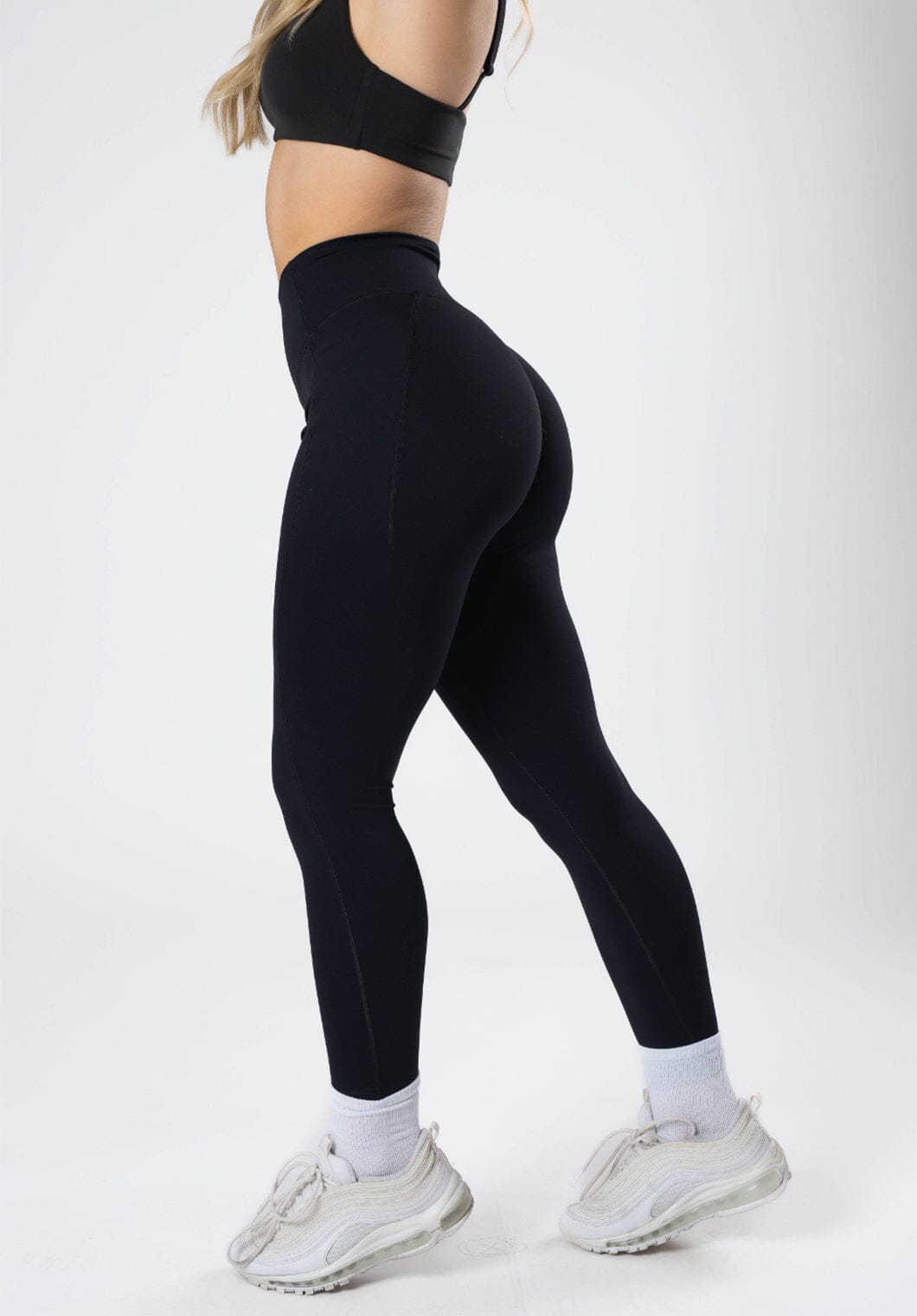 RecStretch Original Sculptseam Plus™ Pocket Legging Black Leggings/Joggers Paragon Fitwear 